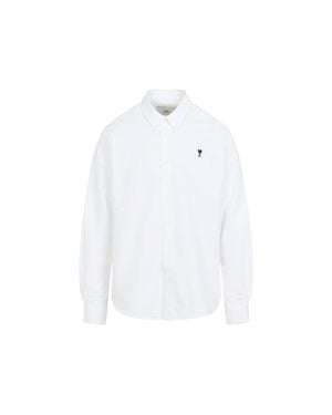Ami Paris Classic Fit Shirt - White