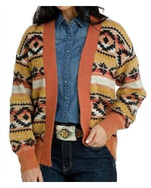 Cruel Girl Eyelash Sweater Knit Cardigan - Black