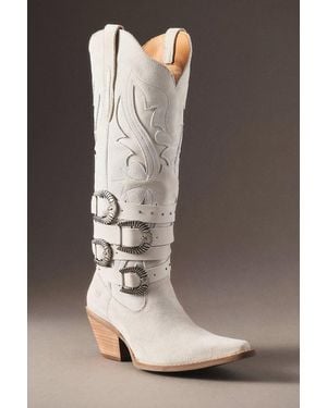 Dingo 1969 Dingo1969 Buckle Wild Western Boots - White