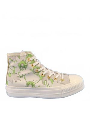 Converse Chuck Taylor All Star Lift Platform High Sneaker - Natural