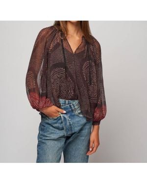 Ulla Johnson Pauline Blouse - Brown