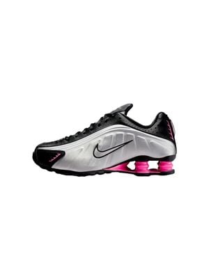 Nike Shox R4 Metallic Ar3565-012 - Black