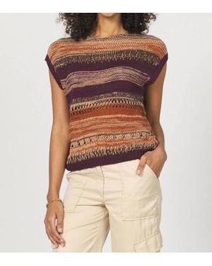 Another Love Lina Crew Neck Top - Brown