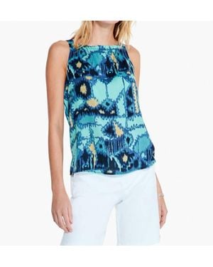 NIC+ZOE Summer Solstice Tank - Blue