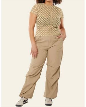 Find Me Now Orion Cargo Pant - Natural