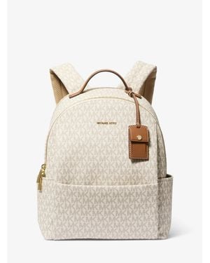 Michael Kors Sable Medium Backpack - Natural