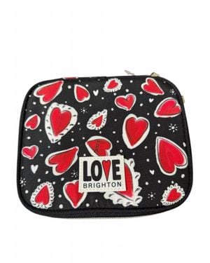 Brighton Hearts A Flutter Jewelry Case - Red