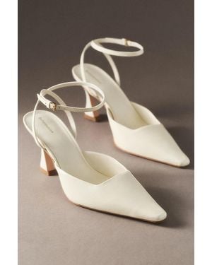 Reformation Natasha Pumps - White