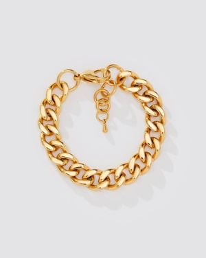 8 Other Reasons Curb Link Bracelet - Metallic