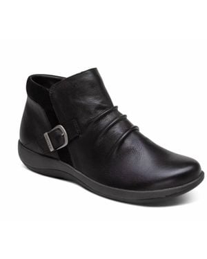 Aetrex Luna Ankle Boot - Black