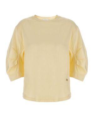 Nude Cotton T-Shirt - Natural