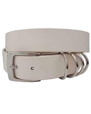 Anzell Amber Multi Ring Belt - Gray