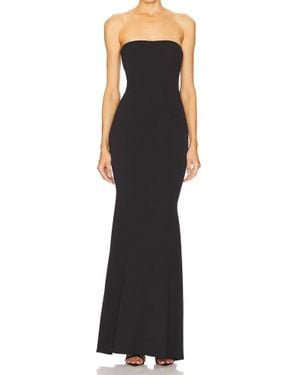 Katie May Mary Kate Gown Strapless Maxi Dress - Black