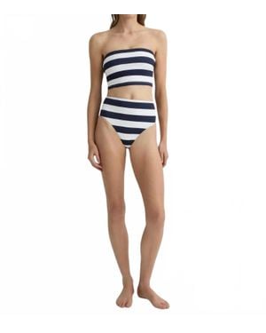 Bondi Born Stella Bikini Top - Blue