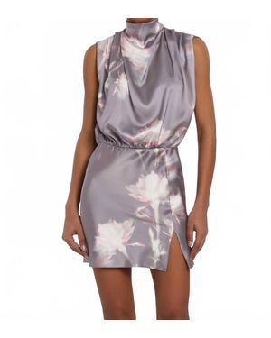 Amanda Uprichard Franny Mini Dress - Purple