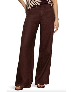 Sanctuary Relaxed Linen Arden Pants - Brown