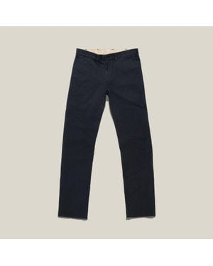 Bills Khakis Straight Fit Vintage Twills Pants - Blue
