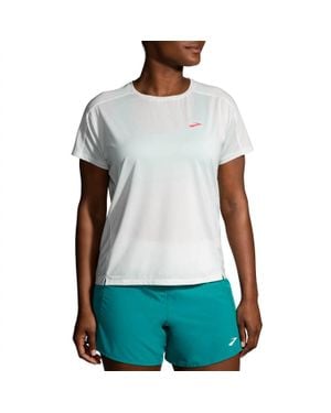 Brooks Sprint Free Short Sleeve 2.0 Tee - White