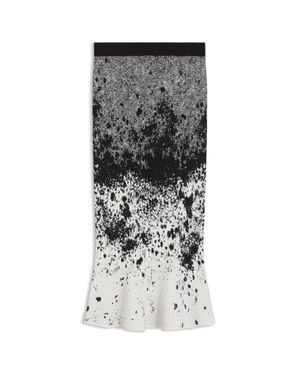 BOSS Knitted Tulip Skirt - Gray