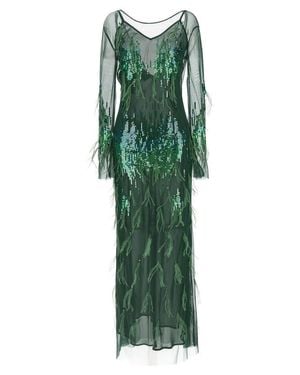 Pinko 'Pacman' Dress - Green