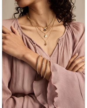 Lucky Brand Coiled Bracelet Set - Brown