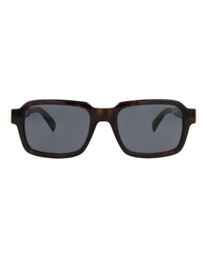 dunhill Square-Frame Recycled Acetate Sunglasses - Black