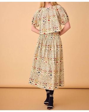 Hunter Bell Fallon Skirt - Natural
