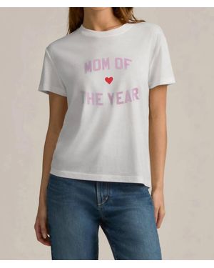 FAVORITE DAUGHTER Mom Of The Year Tee - Gray