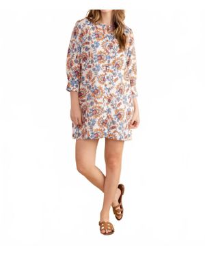 Double A Paloma 3/4 Sleeve Mini Dress - Pink