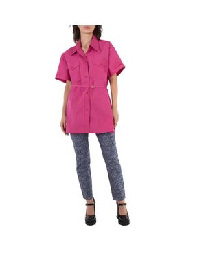 Moschino Monogram Print Jeans - Pink