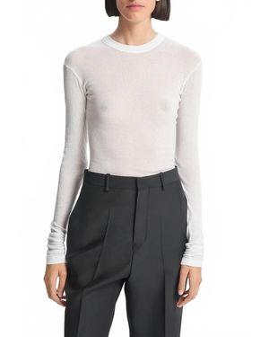 BITE STUDIOS Long-Sleeve Thin Jersey T-Shirt - White