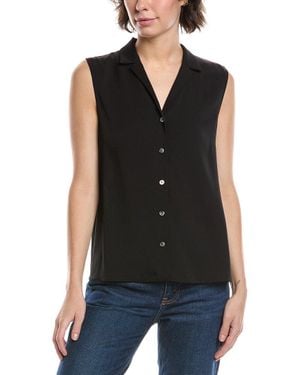 Theory Silk Blouse - Black