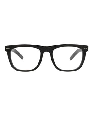 Montblanc Square-Frame Recycled Acetate Optical Frames - Brown