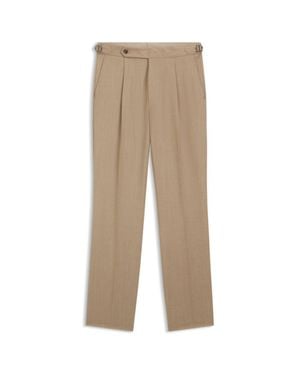 BOSS Tapered-Fit Pants - Natural