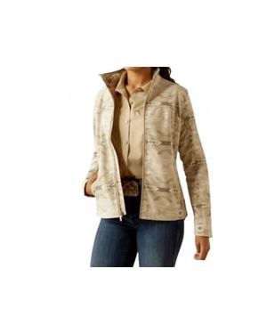 Ariat Team Softshell Print Jacket - Blue