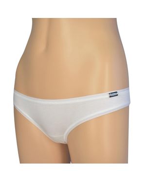 La Perla Studio Cotton Logo Thong (Xs) - Brown