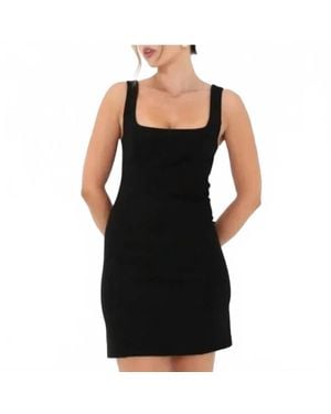 Rumored Twiggy Mini Dress - Black