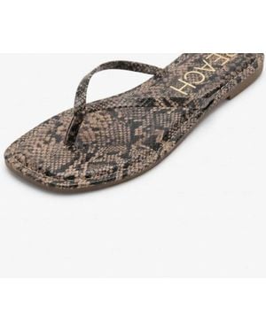 Matisse Bungalow Square Toe Flip Flops - Multicolor