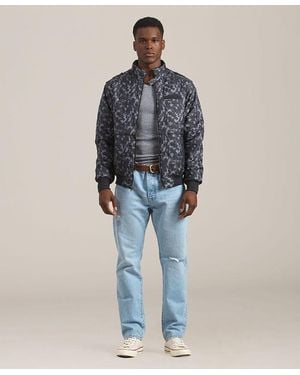 Members Only Soho Quilted Jacket - Blue