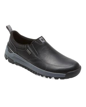 Dunham Glastonbury Waterproof Slip-On Shoe - Black
