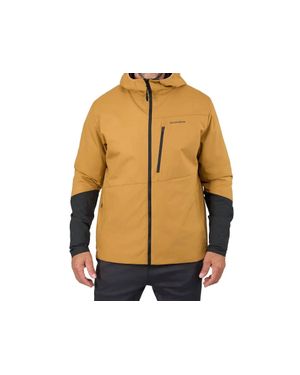 Grundens Turbulence Hybrid Hoodie - Blue