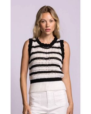 Pink Martini Cartwright Sweater - White