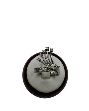 Milano Jewelry Crown Ring - Black