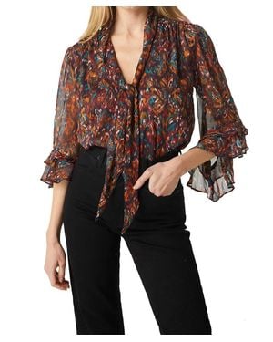 MISA Los Angles Gigi Top - Brown