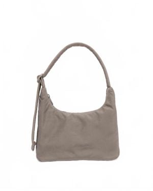 BAGGU Mini Nylon Shoulder Bag - Gray