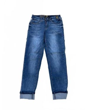 Lucky & Blessed Boyfriend Fit Jean - Blue