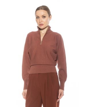 Alexia Admor Niko Sweater - Red