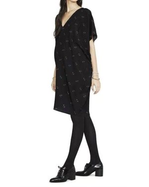 HATCH Slouch Maternity Dress - Black