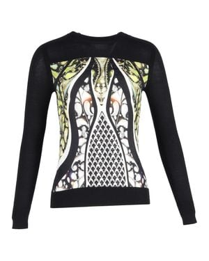 Peter Pilotto Printed Sweater - Black