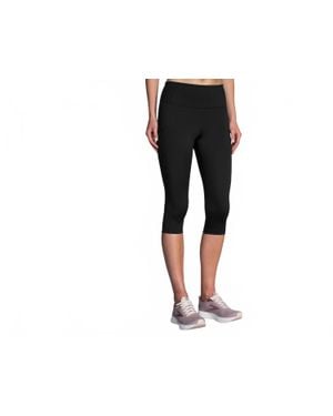 Brooks Method Half Crop Tights - Black